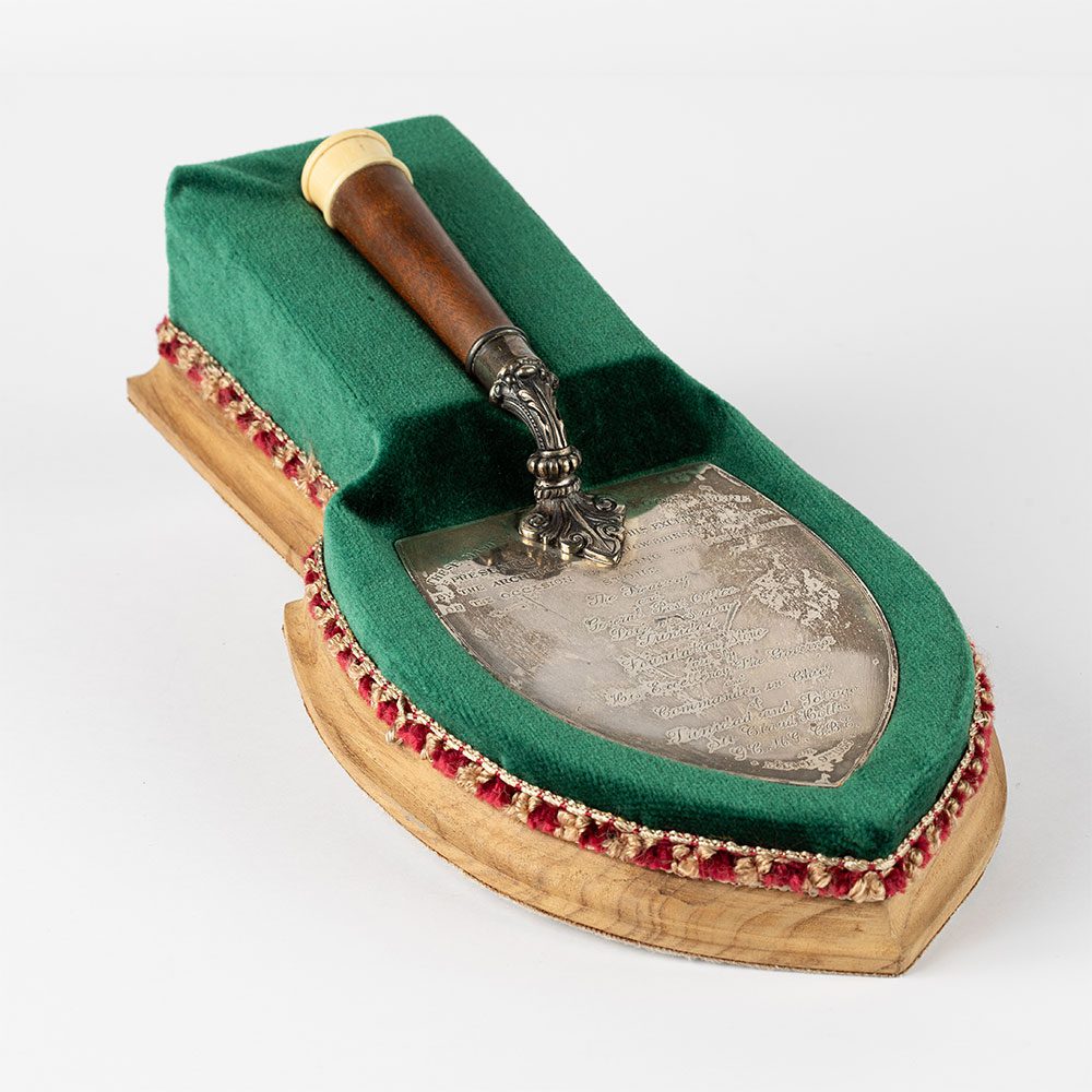 Trowel_Foundation-Stone_Laying_Treasury-Building